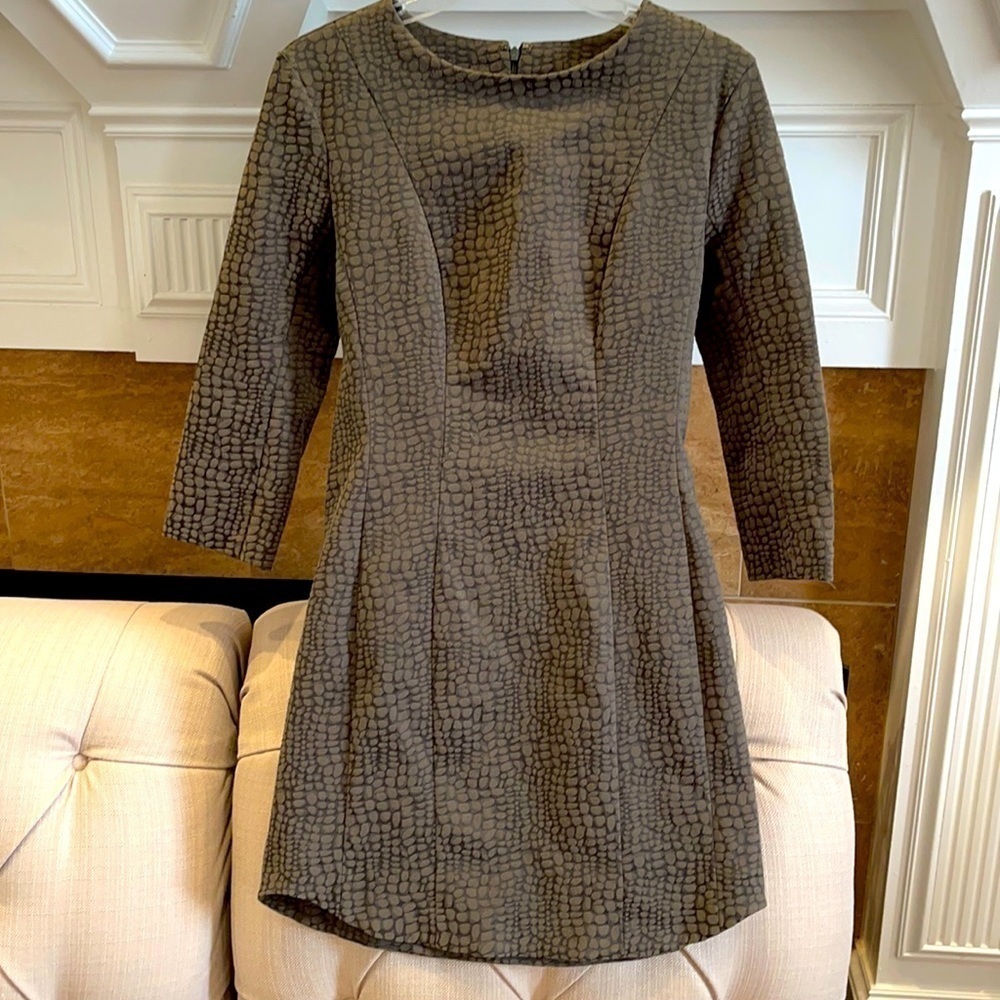 Paper Crown Monroe Dress in Olive